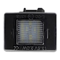 Miniatyrbillede 2 af 5: 1 stk. LED nummerpladelys bageste bagklap nummerpladelys til Mercedes Benz A B C V GLA GLB G