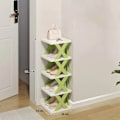 Miniatyrbillede 4 af 5: Tier Multi-Purpose Plads Organizer til Hjemme DIY Opbevaringsreol 3 layers green