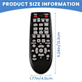 Miniatyrbild 4 av 5: Ersättningsfjärrkontroll för Ah59-02547B -F450 Hwf450 Soundbar black