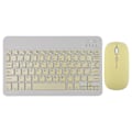 Miniatyrbilde 4 av 5: Trådløst tastatur og mus for iPad Air 5, 4 Pro, 11, Bluetooth, spansk, engelsk, Android, iOS, Windows, telefon, nettbrett cyan english