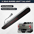 Pikkukuva 4 / 5: Auton LED-heijastin Toyota Hilux 2016-2023 -malleihin, auton takavalo, takapuskurin valo, takasumuvalo, jarruvalo