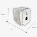 Miniatyrbilde 5 av 5: 9 STK for LG A939KBGS/A937KGMS Husholdningsstøvsugerpose Støvoppsamlingspose Søppelpose Rengjøringsrobot Tilbehør White-9PCS