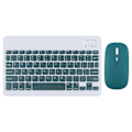 Pikkukuva 1 / 5: Langaton näppäimistö ja hiiri iPad Air 5, 4 Pro, 11, Bluetooth, espanja, englanti, Android, iOS, Windows, puhelin, tabletti dark green english