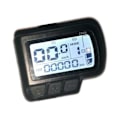 Pikkukuva 1 / 5: 24V 36V 48V Säädettävä Sähköpyörän LCD-näyttö Sähköpyörän Skootterille EN06 USB:llä