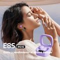 Miniatyrbilde 4 av 5: E8S MINI TWS Bluetooth Stereo Trådløse Hodetelefoner med Støyreduksjon og Mikrofon White