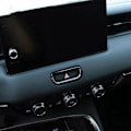 Miniatyrbild 4 av 5: Ram för varningslampa för bil, nödljus, strömbrytare, täcklist för Honda Vezel HR-V HRV 2021 2022 Silver