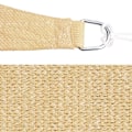 Miniatyrbilde 4 av 5: Trekantet vanntett UV-beskyttelse solseil 2x3m (Rectangular) White