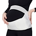 Pikkukuva 5 / 5: Musta raskausajan selkätuki vatsavyö M - XL L white