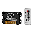 Miniatyrbild 1 av 5: 12V LED-dimmer med RF-fjärrkontroll och timerfunktion, DC 5-24V 40A Aluminiumhölje PWM Dimm As Shown