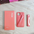Miniatyrbild 1 av 4: Rhode Lip Case med Listick Lip Gloss 3D Telefonfodral - Peach Pit iPhone11