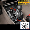 Miniatyrbild 2 av 5: Automatisk Växelspaksram Handbromsskydd Dekor Trim för Honda Civic 2006-2011