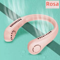 Pikkukuva 2 / 5: Supmango Kannettava kaulatuuletin - Mini hiljainen sähkötuuletin USB ladattava L21 Pink