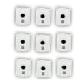 Miniatyrbilde 1 av 5: 9 STK for LG A939KBGS/A937KGMS Husholdningsstøvsugerpose Støvoppsamlingspose Søppelpose Rengjøringsrobot Tilbehør White-9PCS