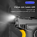 Miniatyrbilde 4 av 5: Ledningsdrevet/ledningsfri luftpumpe for bil, oppladbar bærbar luftkompressor, digital dekkpumpe, 120W Wireless Style
