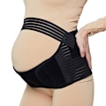 Pikkukuva 2 / 5: Musta raskausajan selkätuki vatsavyö M - XL L black