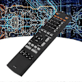Miniatyrbild 5 av 5: RC-150 Ersättningsfjärrkontroll för Sherwood AV Receiver R-507 R-607 R-807 Black