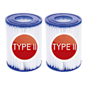 Miniatyrbillede 4 af 4: Vandfilterpatron 58094 til Intex AB 530/800 Gal Filterpumpe HEPA Filter, 10,6x13,6 cm 1PCS