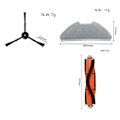 Pikkukuva 3 / 5: Suodatin ja moppiliinan vaihto Xiaomi Mi Robot Vacuum Mop 2 Pro MJST1S -imurille