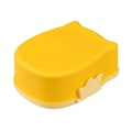 Miniatyrbilde 4 av 5: Hjerteformet oppbevaringsboks med rom og lokk for barn 1pc Yellow
