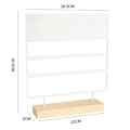 Miniatyrbilde 5 av 5: Øredobbeholder, 144 poser med trebase, displaystativ A