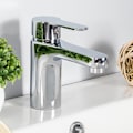 Miniatyrbilde 3 av 5: Krom ettgreps servantkran, glatt kropp A5A324FC00
