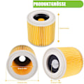Miniatyrbillede 4 af 5: Patronfilter til KaRcher WD3 Premium WD2 WD3 WD3P WD3 MV2 MV3 Filter Udskiftningsfilter til KaRcher Støvsuger