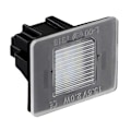 Miniatyrbillede 1 af 5: 1 stk. LED nummerpladelys bageste bagklap nummerpladelys til Mercedes Benz A B C V GLA GLB G