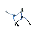 Miniatyrbilde 4 av 5: 2 stk. sidebørster for Samsung Navibot Robot SR8845 SR8855 SR8895 SR8980 VC-RM72VR Støvsuger Reservedeler