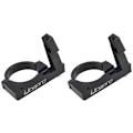 Miniatyrbillede 1 af 4: 2X Sp8 Foldecykel Front Derailleur Adapter Konvertering Monteringsbase 40mm Klemmering BMX Cykling