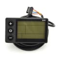 S866 Elektrisk Sykkel Display LCD Meter for Intelligent Kontroller Ebike Panel SM Plugg Elektrisk Sykkel
