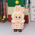 Miniatyrbild 1 av 5: För Labubu Baby Kläder Första och Andra Generationen Labubu Tyg Kläder Flaskrem Byxor Set Option 7