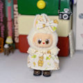 Miniatyrbild 1 av 5: För Labubu Baby Kläder Första och Andra Generationen Labubu Tyg Kläder Flaskrem Byxor Set Option 8