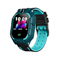 Miniatyrbild 1 av 5: Z6 Barn SOS Smart Klocka IP67 Vattentät SIM-kort Barnklocka GPS Tracker Anti-förlorad Smart Armband För IOS Android PK Q12 Q50 Blue