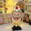 Miniatyrbild 4 av 5: För Labubu Baby Kläder Första och Andra Generationen Labubu Tyg Kläder Flaskrem Byxor Set Option 3