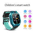 Miniatyrbild 2 av 5: Z6 Barn SOS Smart Klocka IP67 Vattentät SIM-kort Barnklocka GPS Tracker Anti-förlorad Smart Armband För IOS Android PK Q12 Q50 Red