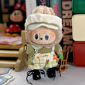 Miniatyrbild 1 av 5: För Labubu Baby Kläder Första och Andra Generationen Labubu Tyg Kläder Flaskrem Byxor Set Option 12