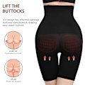Miniatyrbild 4 av 5: Högmidjade Shapewear Trosor för Kvinnor, Butt Lifter, Slimmande Underkläder, Body Shaperwear, Midjetränare, Slimmande Underkjol, Platt Mage Beige 4XL