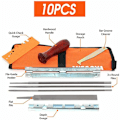 Miniatyrbilde 3 av 5: 10 x Chainsaw Sharpen File Filing Kit Kjede Sharpening Sag Filer Verktøy for Stihl LAVENTE,