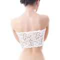 Pikkukuva 4 / 5: 3 Pieces Naisten kukkainen pitsiputkitoppirintaliivit Bandeau olkaimettomat rintaliivit Combination1