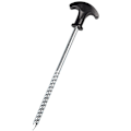 Pikkukuva 1 / 5: 6 kpl Teräs telttatapit Heavy Duty -tapit kierteellä retkeily- ja ulkoteltalle, 20cm，Fonepro，