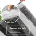 Miniatyrbilde 3 av 5: Sklisikker badematte Kjøkkenteppe Myk baderomsmatte myk dusjmatte i mikrofiber, hurtigtørkende, vannabsorberende, maskinvask