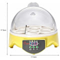 Miniatyrbillede 2 af 5: Automatisk Digital Rugemaskine Rugemaskine 7 Æg Høne
