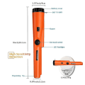 Miniatyrbild 3 av 3: Metalldetektor Pinpointer Inkluderar ett 9v batteri, 360search