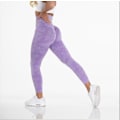 Pikkukuva 1 / 4: Takaroita kohottavat tiukat joogahousut light purple M