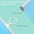 Miniatyrbillede 4 af 4: 8-pak engangsmaske Bærbar plastikpose