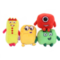 Pikkukuva 2 / 3: Numberblocks pehmolelu lasten nukke-animaationukke 10pcs