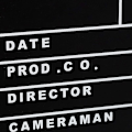Pikkukuva 4 / 4: Musta elokuva Clapperboard Hollywood Film Clapperboard Scene Deco -kirjoitus KxLxd: 26 X 30 X 30 cm Cisea