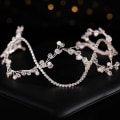 Miniatyrbilde 1 av 4: Legering Hårtilbehør Rhinestones Dekorasjon Hårbånd Med Perle For Damer Silver