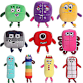 Miniatyrbild 1 av 2: Numberblocks plyschdocka digital byggklossleksak 3