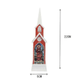 Miniatyrbild 2 av 5: Jullyktor, ljusstake ljus dekoration Red
